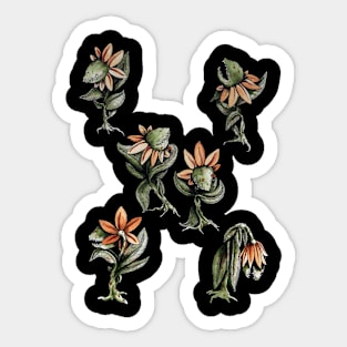 Meateating Plant Bouquet Sticker